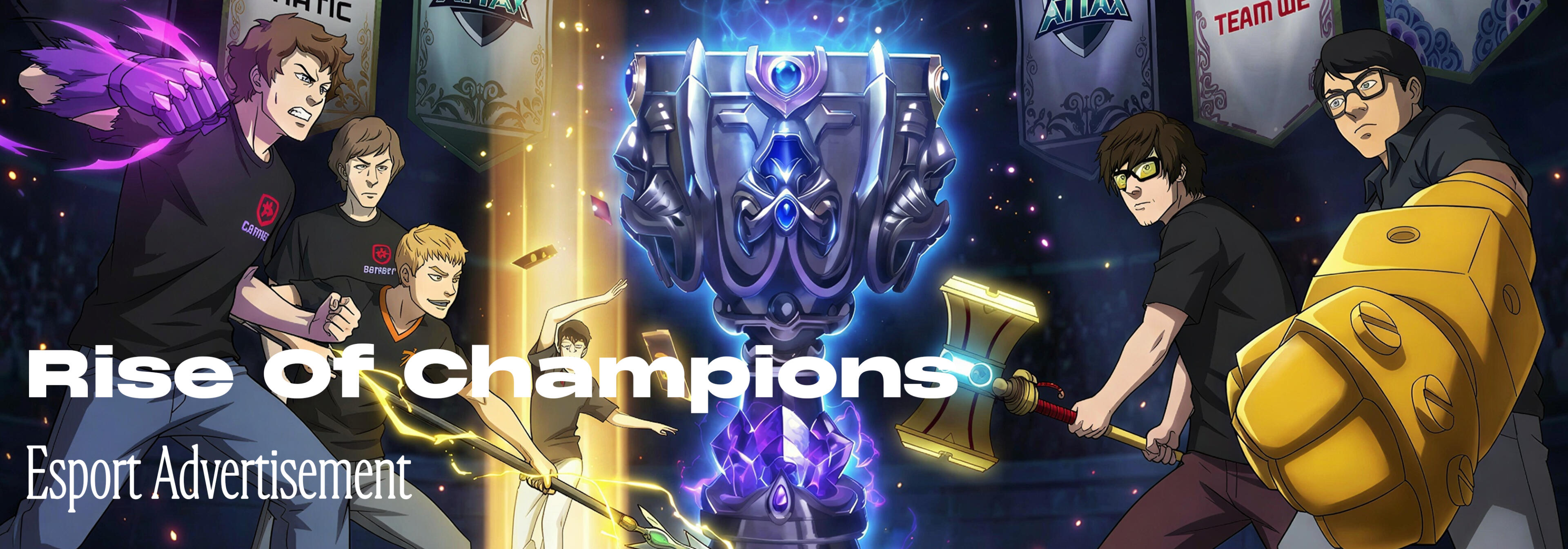 Rise Of Champion E-sport Ad Commercial Rise Of Champion E-sport Ad Commercial